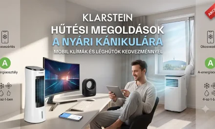 Klarstein mobil klímák és léghűtők akcióban a tesztvaroson a nyári hőség ellen