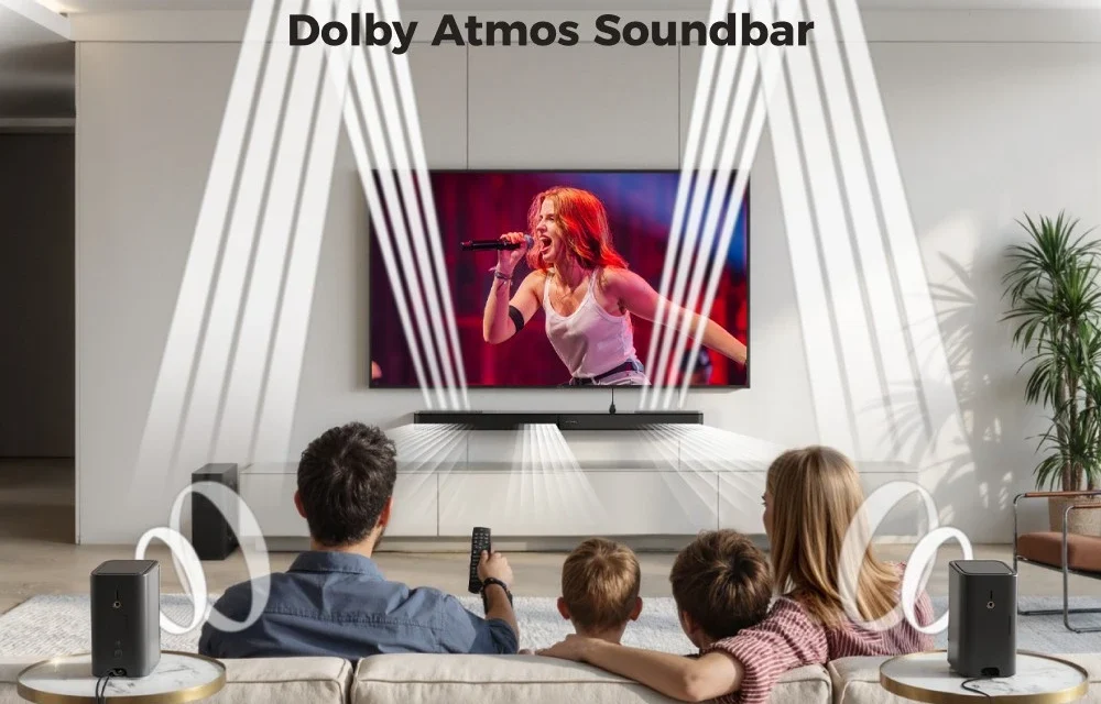 Ultimea Skywave F40 5.1.2 csatornás mennyezeti hangszórók: Dolby Atmos a nappaliban tesztje