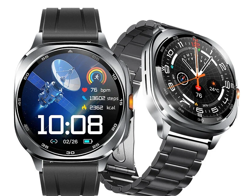 TS400 okosóra 1 43 hüvelykes AMOLED kijelző GPS és Bluetooth hívás funkciók