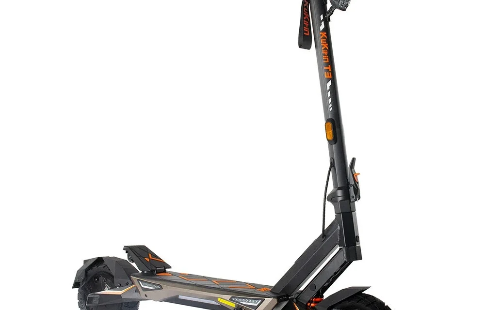 Kukirin T3 elektromos roller teszt: 15,6Ah akkuval és 800W motorral 58km hatótávot ígér