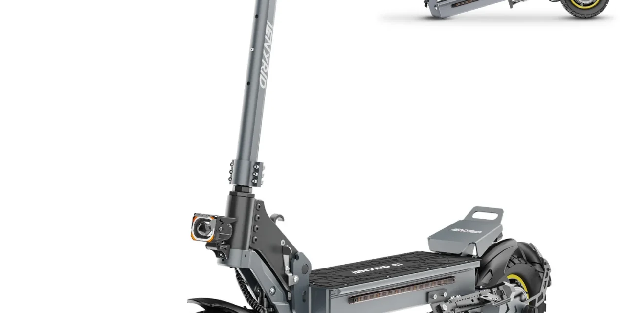iENYRID IE-S1 elektromos roller: okos mobilitás 250W motorral és 48V akkuval tesztje