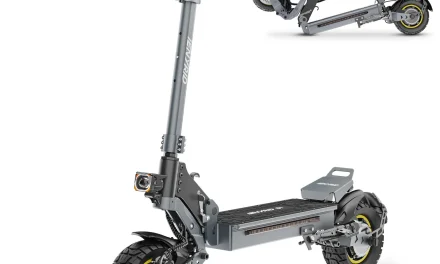 iENYRID IE-S1 elektromos roller: okos mobilitás 250W motorral és 48V akkuval tesztje