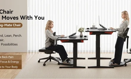 NEWTRAL MT-M Standing-Mate: Ergonomikus állóasztal szék a tesztvárosi kényelemért
