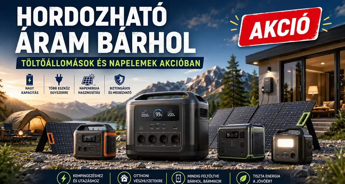 Napelem generátorral az áramszünet ellen