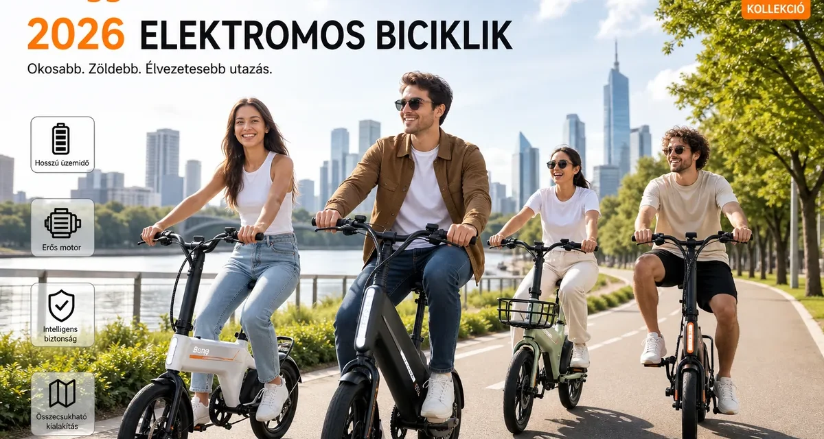 Útmutató a 2026-os elektromos kerékpárokhoz: Melyik a legjobb modell?