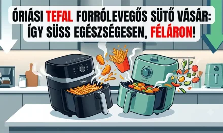 Tefal airfryerek: a legszínesebb, a legcsendesebb, a legkeskenyebb és a legalacsonyabb modellek a tesztvárosban