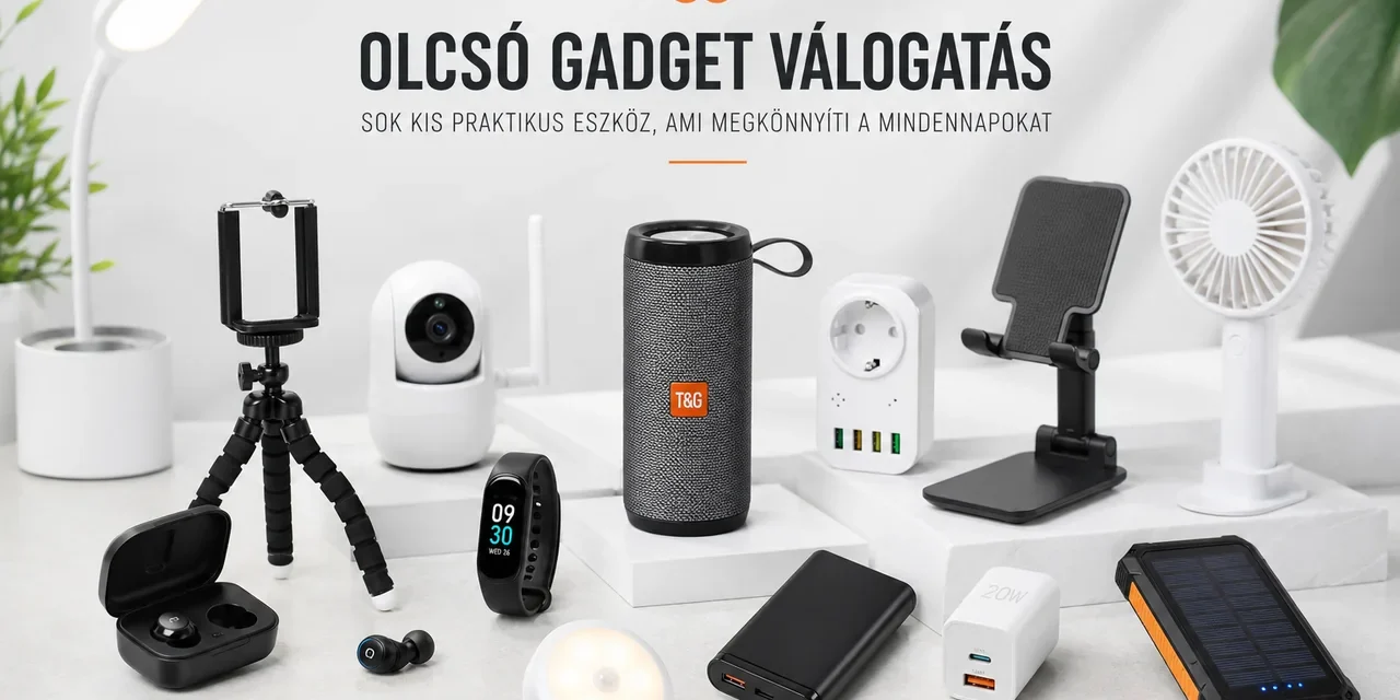 30+3 Banggood újdonság 10000 Ft alatt – 2026.07.15.