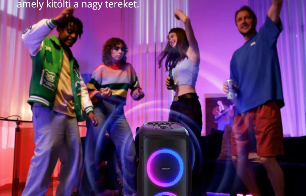 A Tronsmart Halo 300 partihangszóró 5 ok amiért a bulik királya