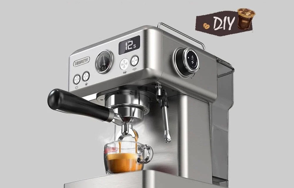 HiBREW H10A félautomata eszpresszó kávéfőző Gyors kávé kevesebb gond