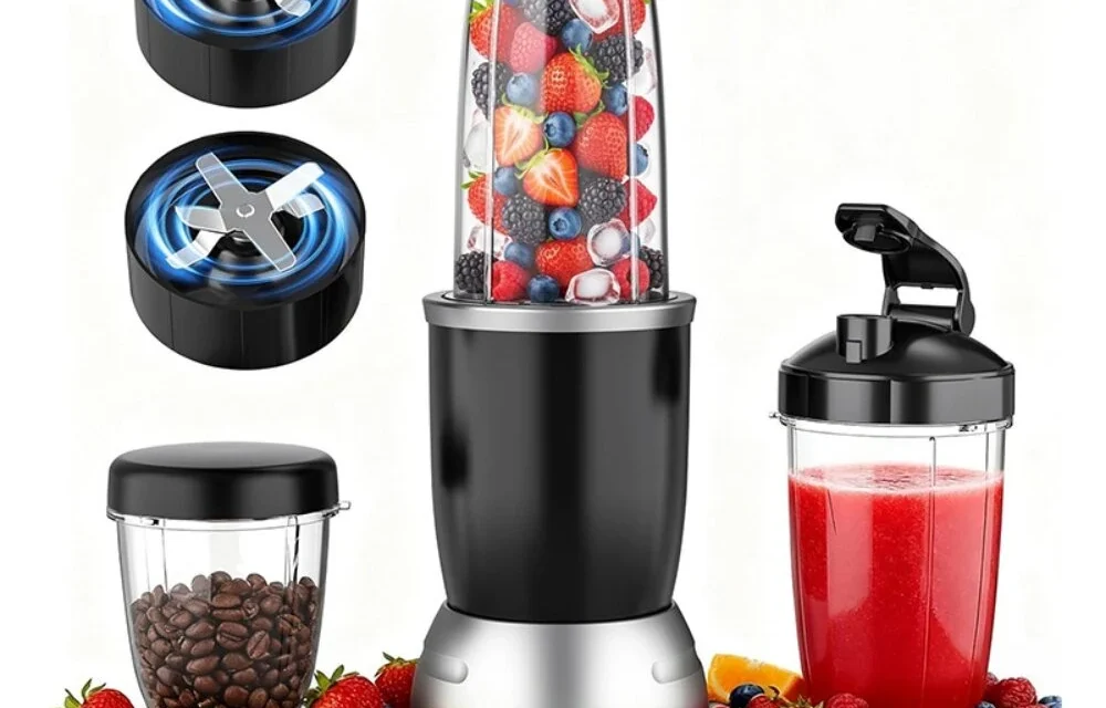 Teendow BL916AB 1200W os smoothie mixer és kávédaráló a tesztvárosi rohanó hétköznapokra