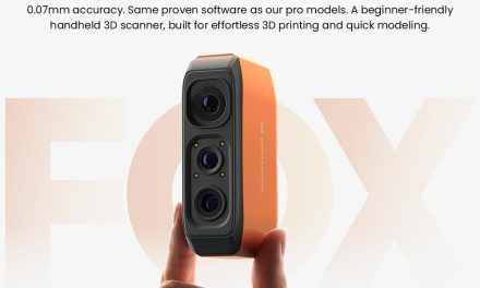 3DMakerpro Fox 3D szkenner AI vezérelt precizitás a digitális alkotásokhoz