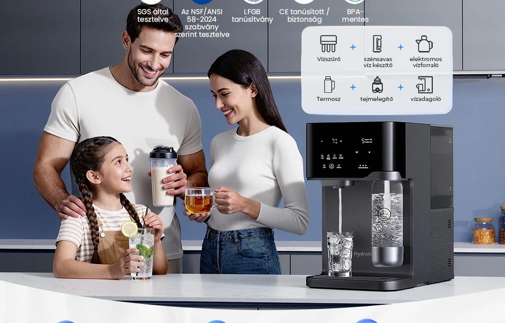 Megéri a Hydrofast C300 RO asztali vízszűrő a prémium árat?