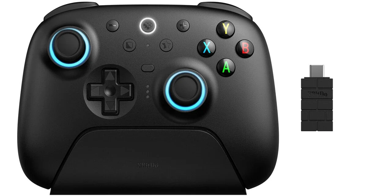 8BitDo Ultimate 2 A mindentudó tri módú vezeték nélküli kontroller