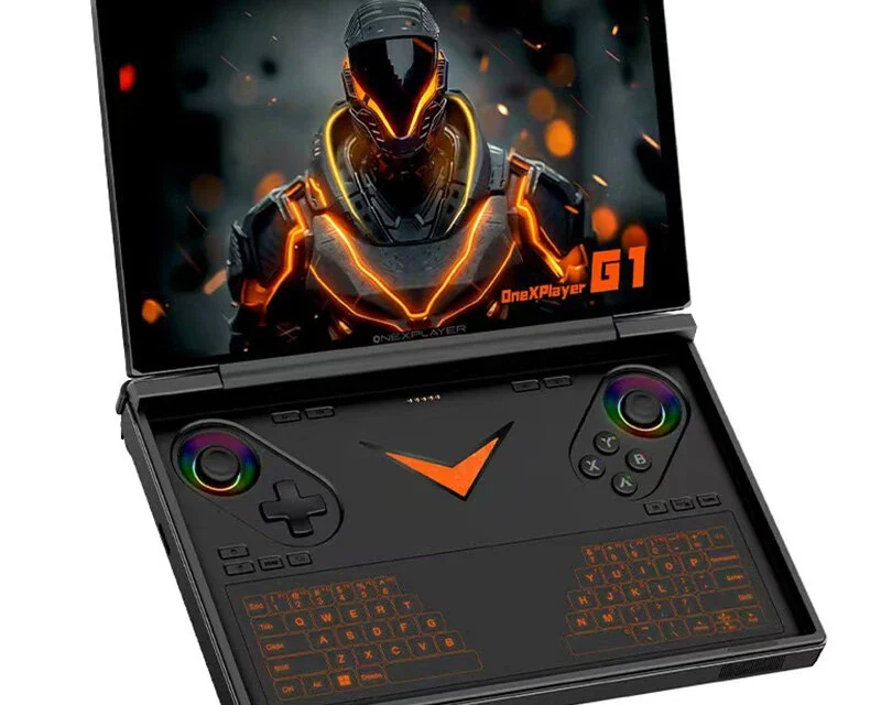 ONEXPLAYER G1 Összecsukható játék laptop a tesztvárosban