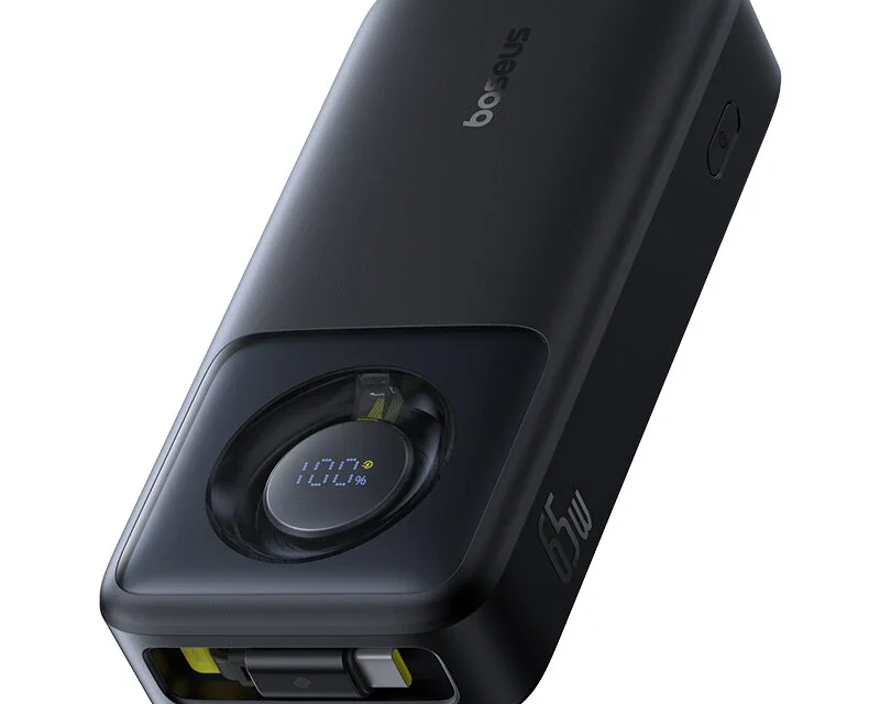 Baseus NOMOS 65W 74Wh 20000mAh hordozható akkumulátor
