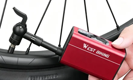 WEST BIKING 4 az 1 ben mini elektromos kerékpárpumpa a gondtalan utazásokhoz