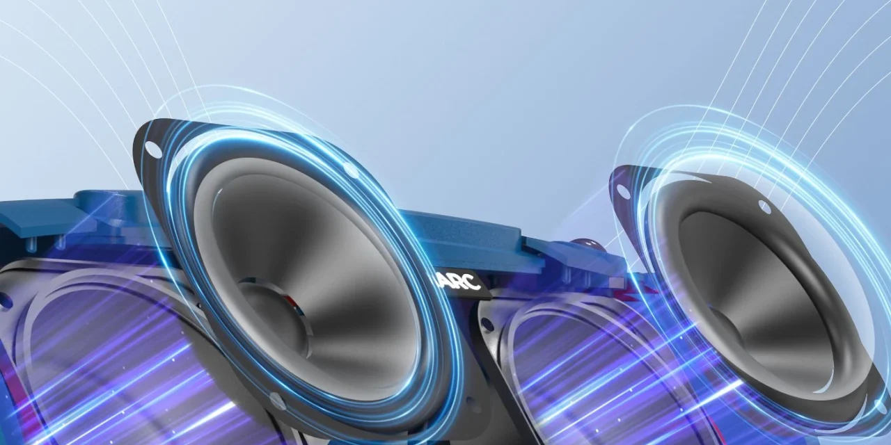 SOUNARC R1 Bluetooth hangszóró 40W teljesítmény IPX6 védelem 15 óra üzemidő