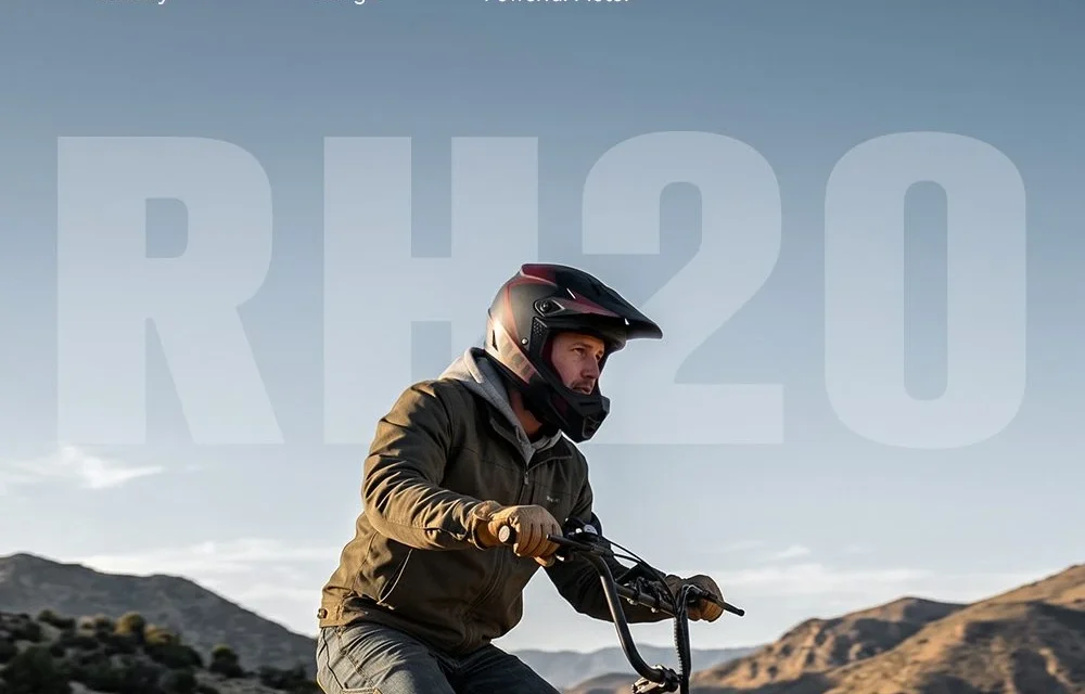 APEFOX RH20 összecsukható e bike dupla motorral és nagy hatótávval
