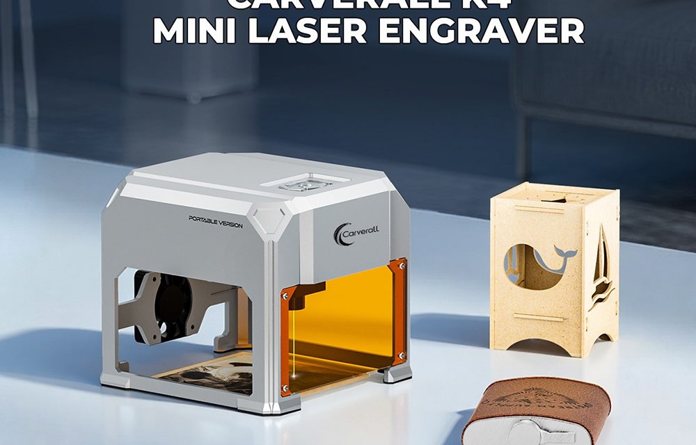 Carverall K4 3W mini lézergravírozó 0 05 mm es pontossággal a precíz alkotásokhoz