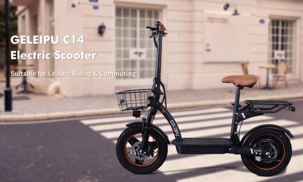 GELEIPU C14 elektromos robogó üléssel 100 km hatótáv és 500W motor