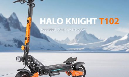 Halo Knight T102 elektromos roller 1200W 52V/21Ah 50km/h – A városi közlekedés új szintje