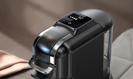 HiBREW H2C 5 az 1 ben kapszulás kávéfőző érintésvezérléssel a tesztvárosban