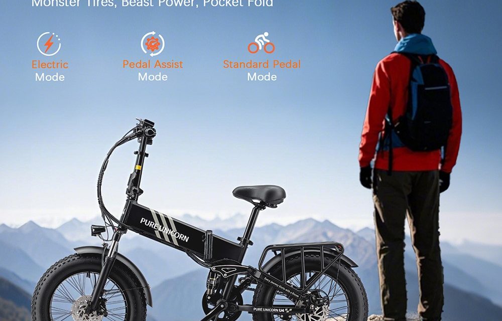 PURE UNICORN U4 összecsukható e bike