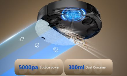 Teendow D10S robotporszívó LDS navigáció és 5000Pa szívóerő