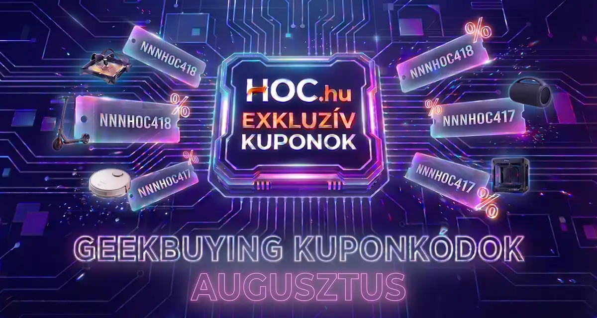 Exkluzív Geekbuying kuponok csak ma augusztus 27 én!