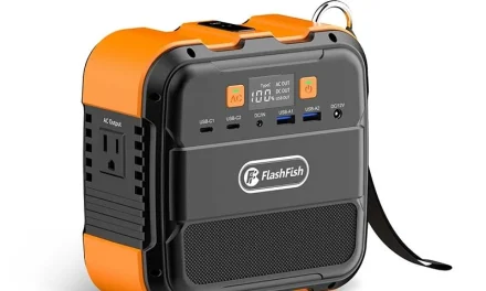 FlashFish A101 120W 96Wh 26400mAh hordozható tápegység megbízható energia útközben