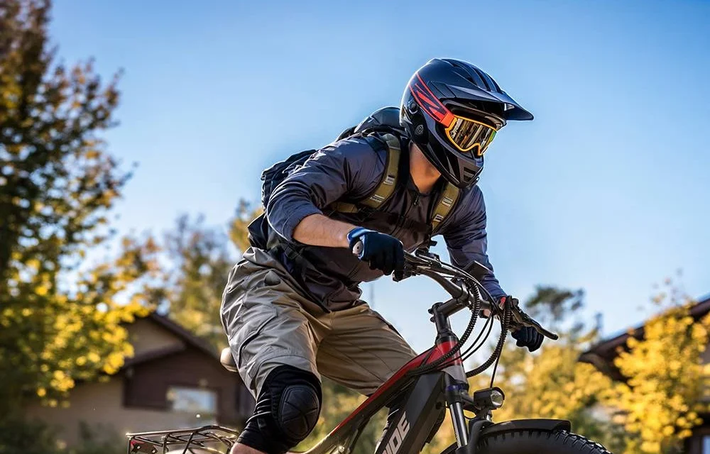 RANDRIDE YG90B e bike 200 kg teherbírás és 45 km/h sebesség a tesztvaroson