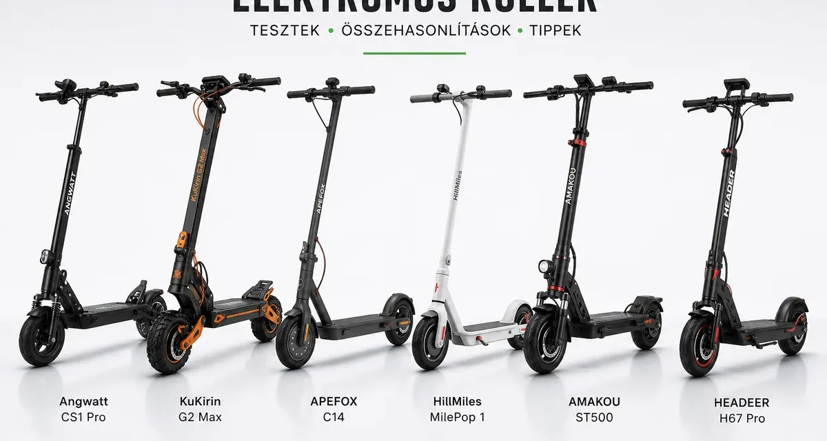 Milyen elektromos rollert vegyek 2026 ban? Íme az 5 legjobb választás