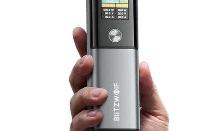 BlitzWolf BW P23 100W 14000mAh power bank okos kijelzővel sosem merülsz le többé