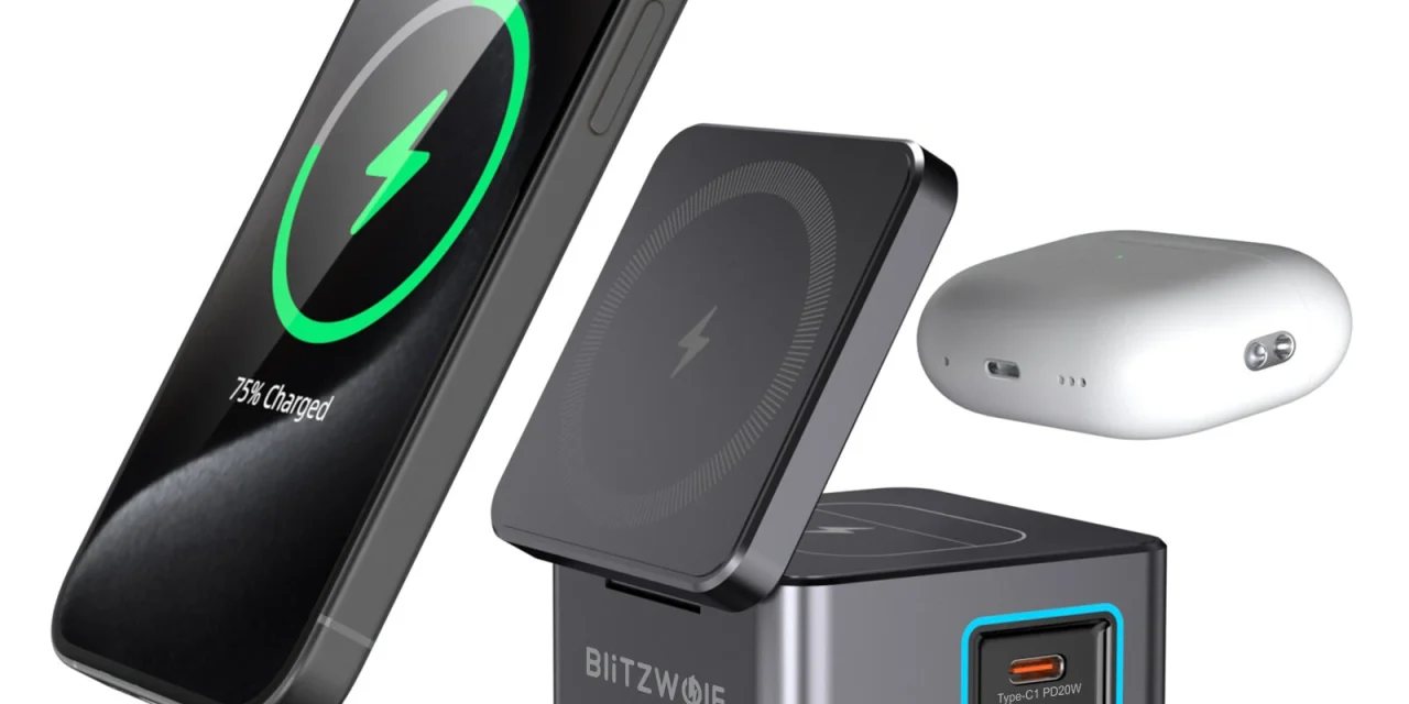 Blitzwolf BW i113 Max 105W asztali töltőállomás bemutato