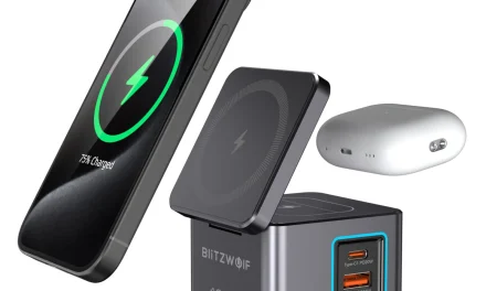 Blitzwolf BW i113 Max 105W asztali töltőállomás bemutato