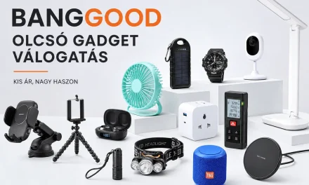 Banggood újdonságok 5000 forint alatt – 33 termék a tesztvárosban