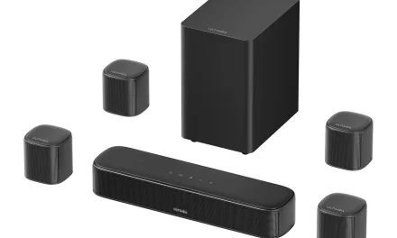 Az ULTIMEA Aura S4T 7.1 virtuális surround soundbar a jövő hangzása otthonodban