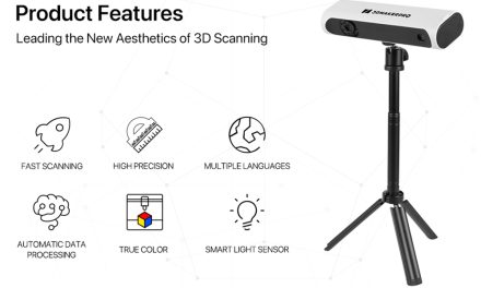 3DMakerpro Lynx 3D szkenner precíz valóság digitalizálás a tesztvárosban