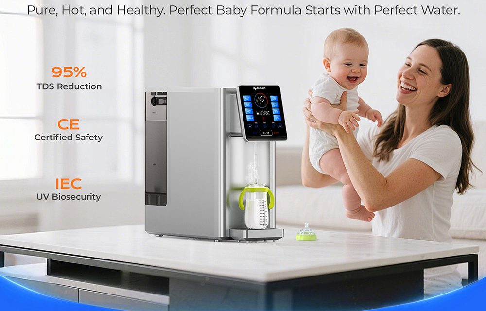 Hydrofast W100 pultra szerelhető víztisztító – Azonnali tis
