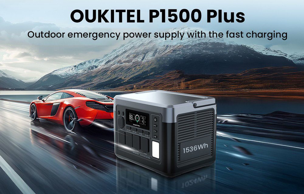 OUKITEL P1500 Plus hordozható erőmű megbízható társ a mindennapokban áttekintés