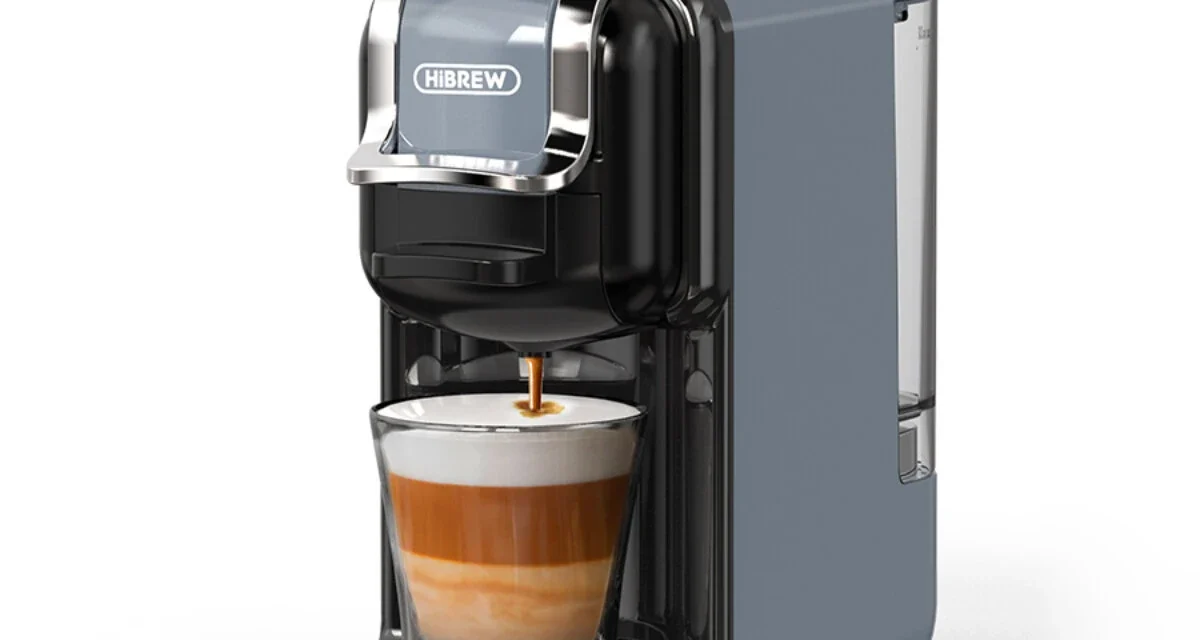 HiBREW H2B 5 az 1 ben kávéfőző barista a konyhában