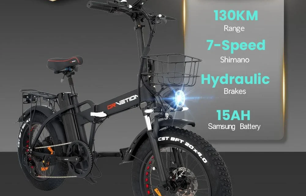 DRVETION AT20 Pro elektromos kerékpár 750 W