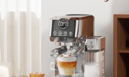 HiBREW H13A 3 az 1 ben kávéfőző 6 móddal 20 bar nyomással és dupla kazánnal a tesztvárosban
