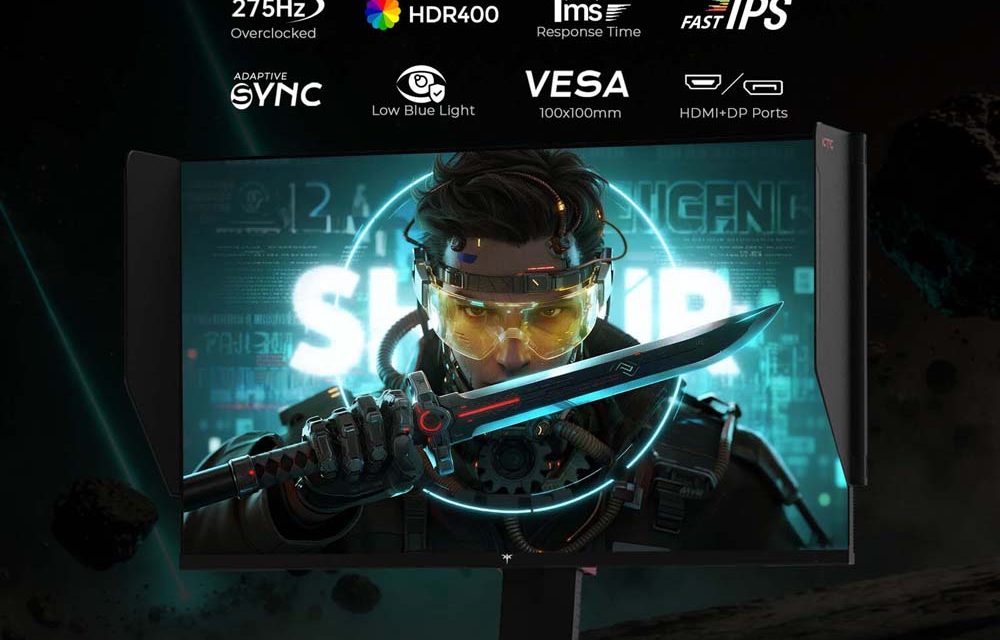 KTC H27E8 Gaming Monitor 27 hüvelykes QHD 275Hz – Tesztváros vélemény