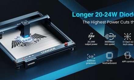 LONGER Laser B1 20W lézergravírozó határtalan alkotás gyorsan és precízen