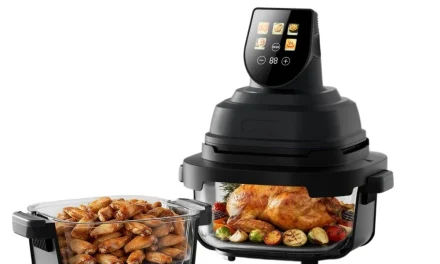 NovuLife AF40 üveg légkeveréses fritőz okos konyhai eszköz 24 188 Ft ért