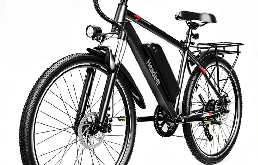 HEADEER BK1350 Elektromos kerékpár 48V 15Ah 500W motor 26 hüvelykes gumik röviden