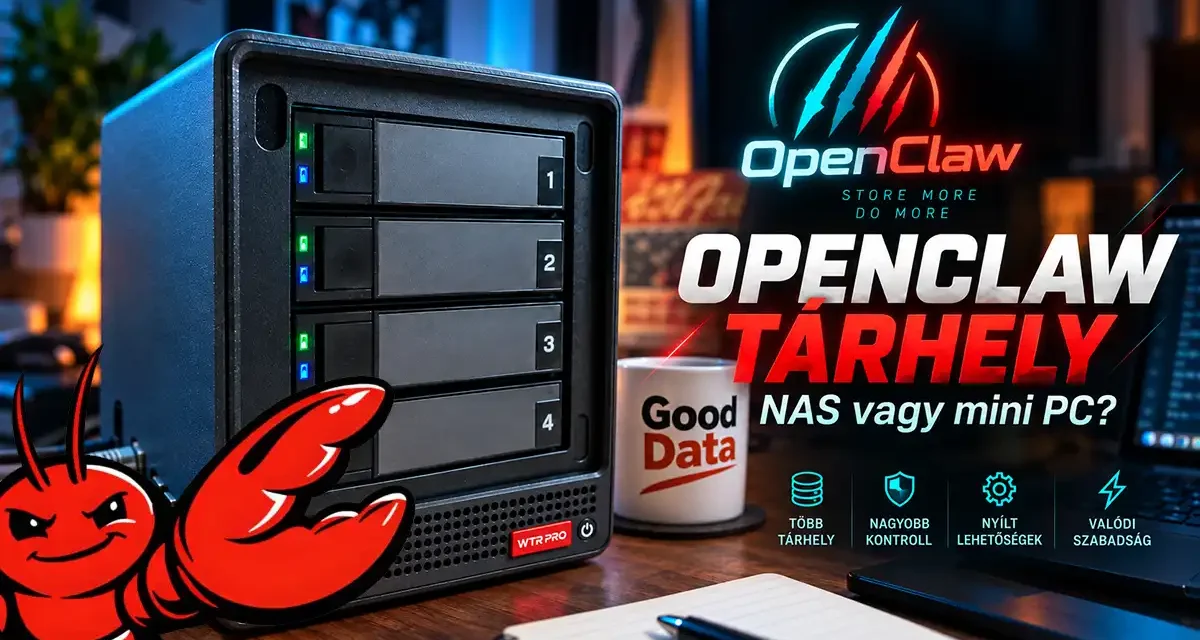 AOOSTAR WTR PRO – Openclaw ügynök lakik az asztalomon! – teszt és bemutató