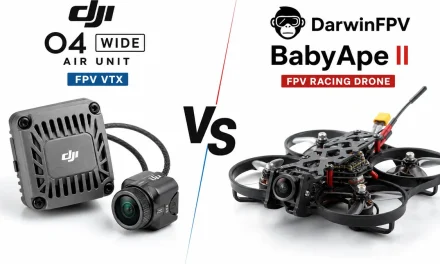 DJI O4 Wide Air Unit FPV VTX vs DarwinFPV BabyApe II Analóg melyik drón adó a jobb választás?
