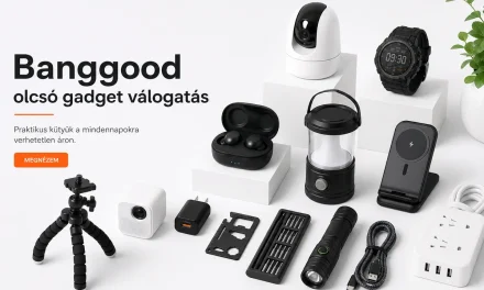 30+3 Banggood újdonság 10000 forint alatt – 2026.09.02.